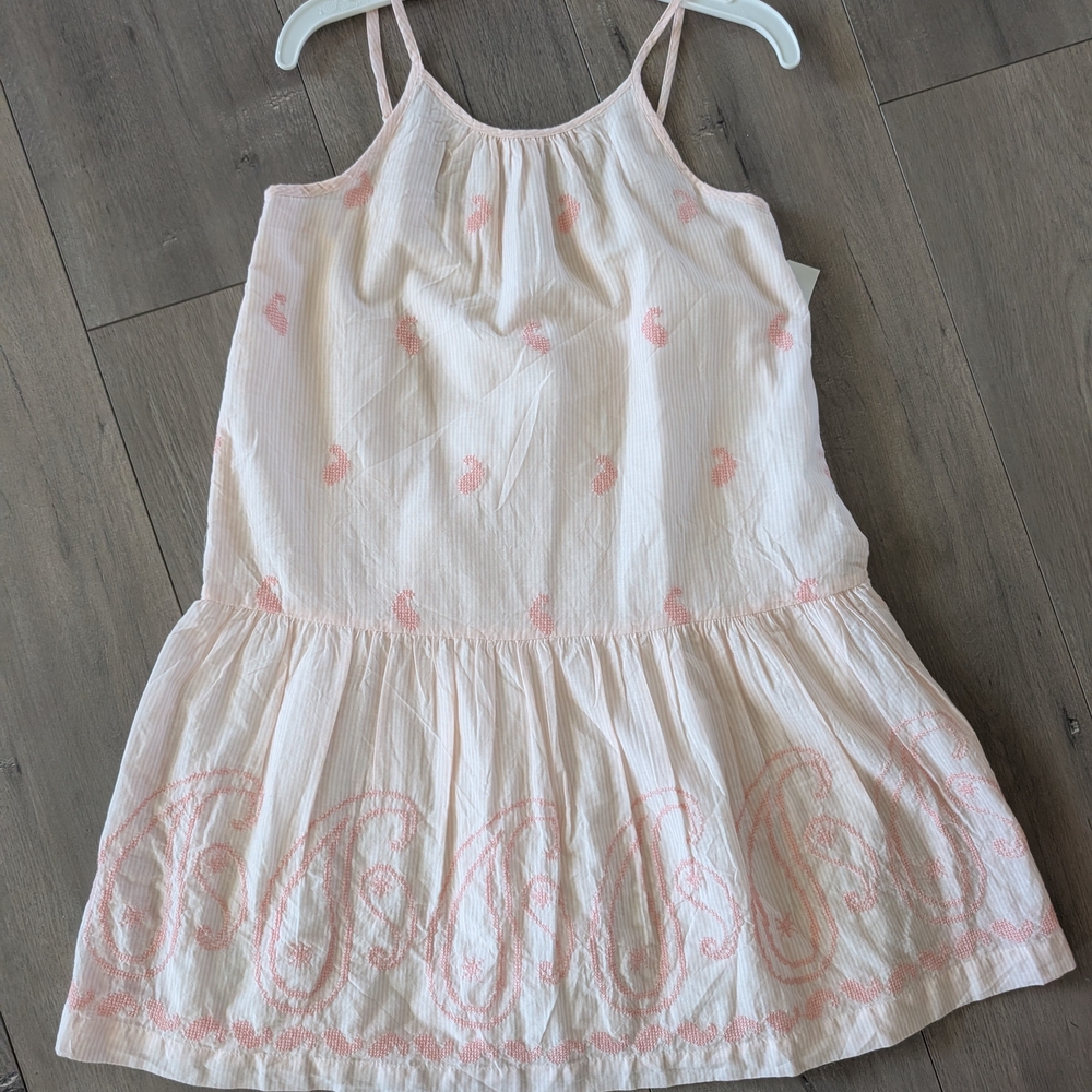 GAP Kids Soft Cream and Subtle Pink Dress